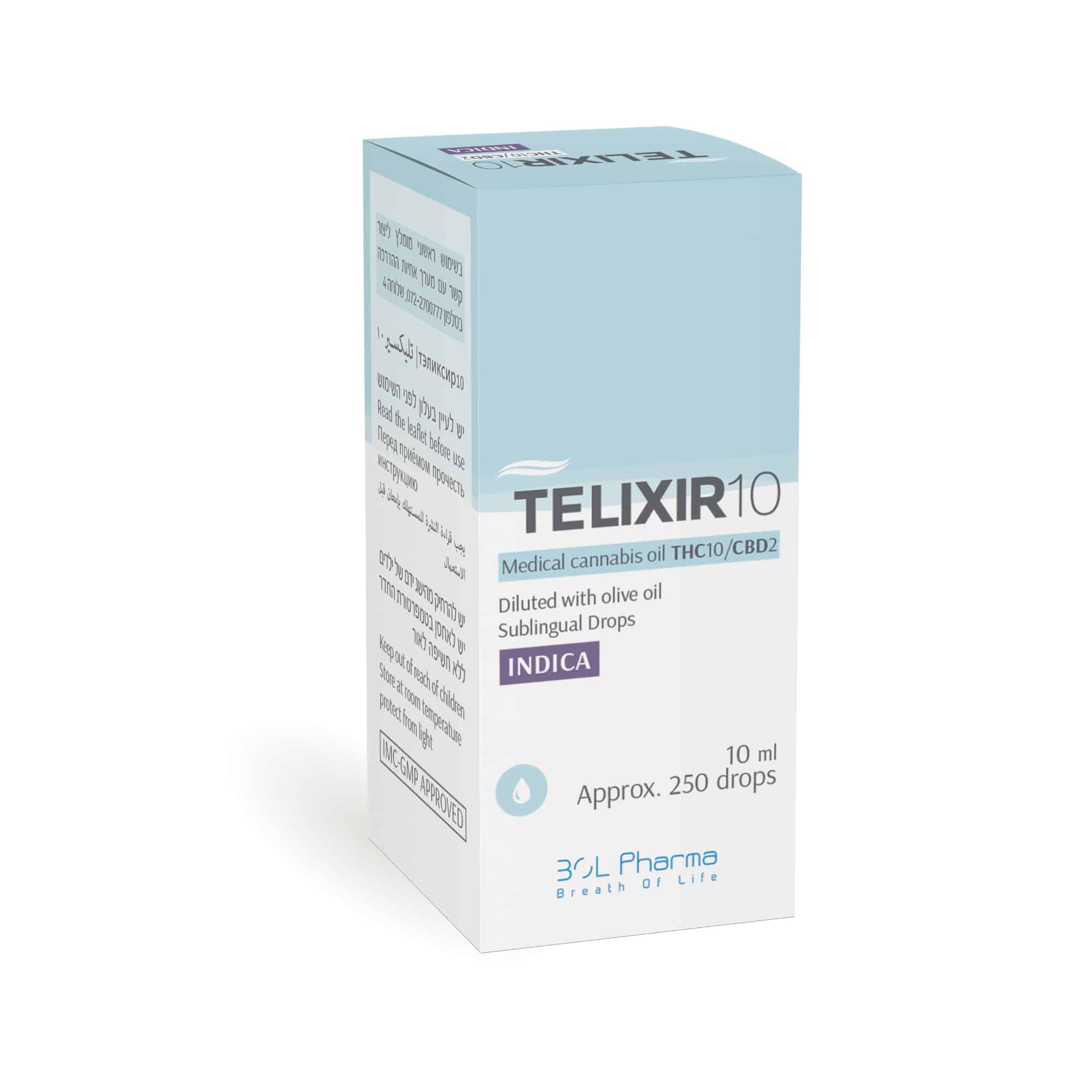 שמן טליקסיר 10 אינדיקה T10/C2